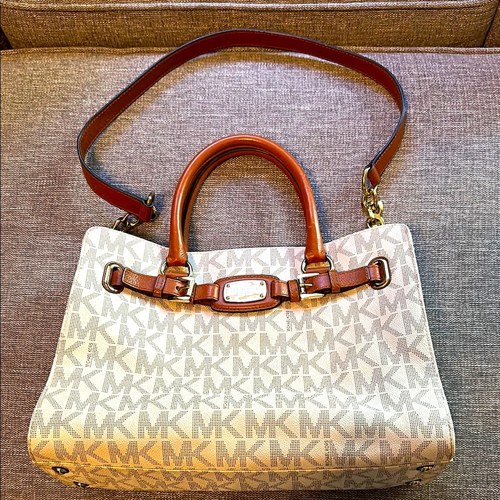 Michael Kors Hamilton tote, like new condition